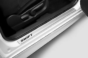 Genuine Suzuki SWIFT 5 Door Sill Guard Protector Trims Set SILVER 990E0-68L27