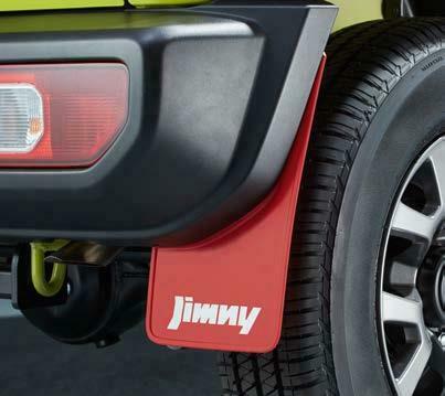 NEW Genuine Suzuki 2019 JIMNY Rear Mudflap Set Flexible Red 99118-78R10-RD1