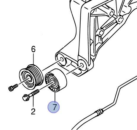 NEW Genuine Suzuki GV VITARA 1.9 2.4 Idler Pulley Power Steering Smooth 95131-67J11