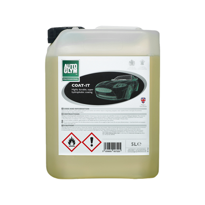 NEW Autoglym Coat It POLAR SEAL 5L Protective High Gloss Coat Finish + FREE GIFT