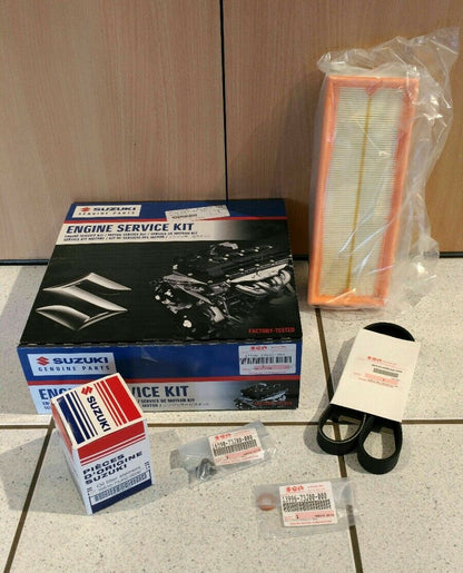 Genuine Suzuki SX4 1.6 DIESEL Service Kit Engine Maintenance PLUG FILTERS BELT