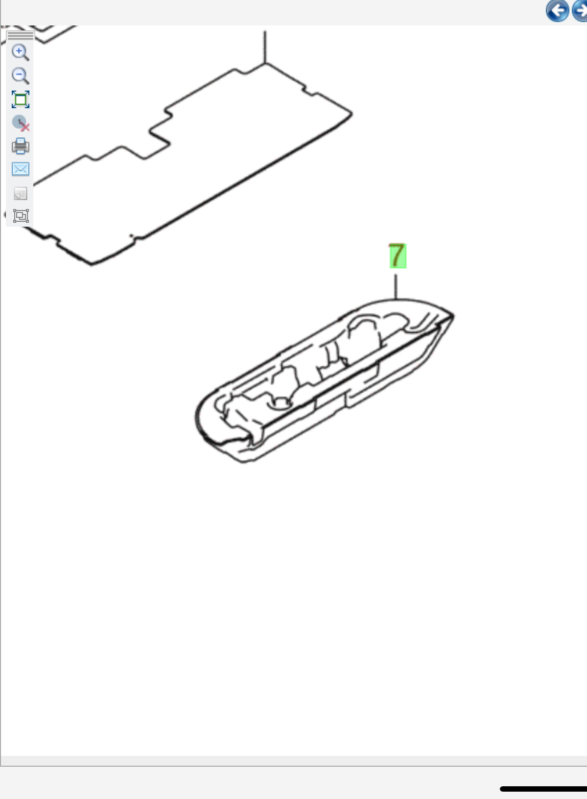 NEW Genuine Suzuki JIMNY 2019 Lower Boot Luggage Tool Tray Box 75471-77R00