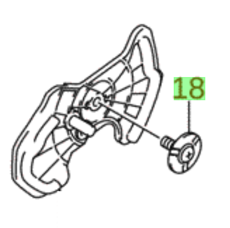 NEW Genuine Suzuki ALTO Heater Control Screw Cable Link 74183M82005