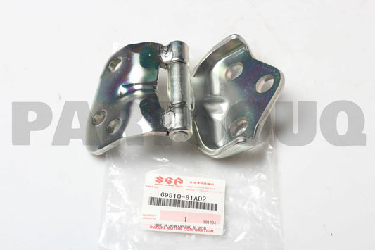 NEW Genuine Suzuki JIMNY Rear UPPER Tailgate HINGE 69510-81A02
