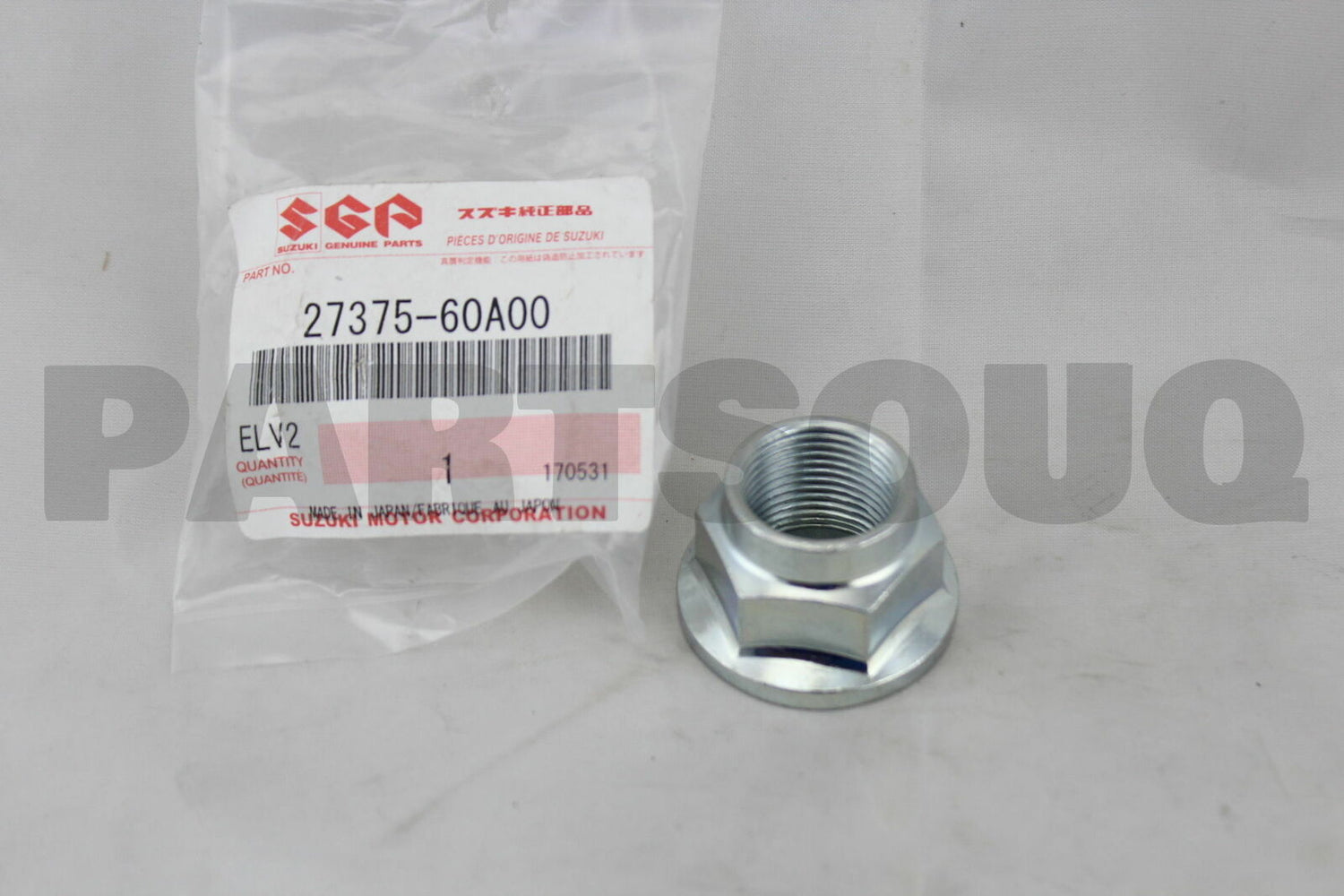 NEW Genuine Suzuki VITARA GV 2000-06 Front Diff Pinion NUT 27375-60A00 ...