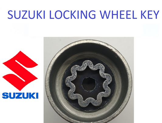 NEW Genuine Suzuki 7041 Locking Wheel Bolt KEY Head 990E0-07041 17mm