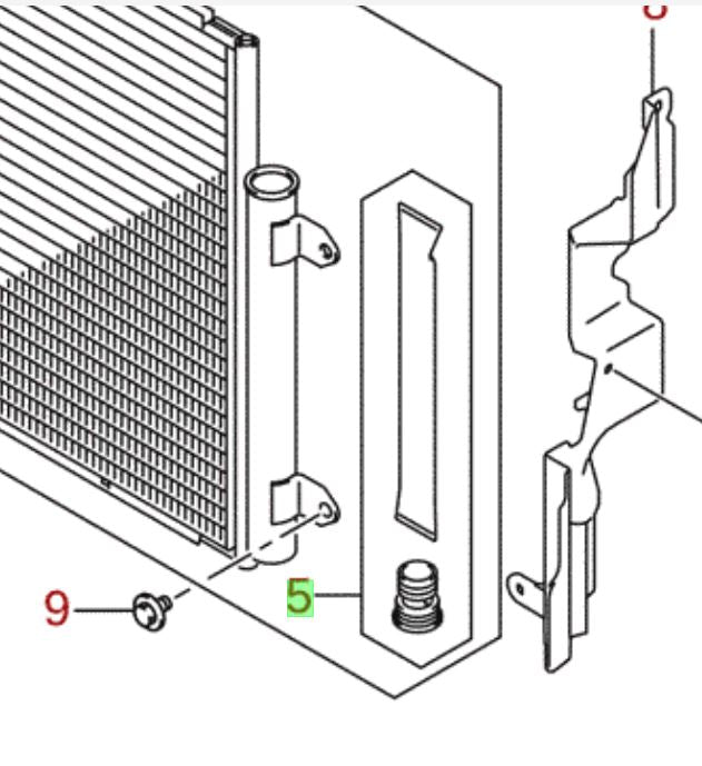 NEW Genuine Suzuki VITARA 1.4 Air Con Dryer Assembly 95339-61M10