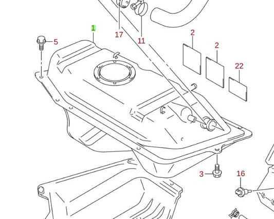 NEW Genuine Suzuki JIMNY Fuel Petrol Tank 89101-81AB0